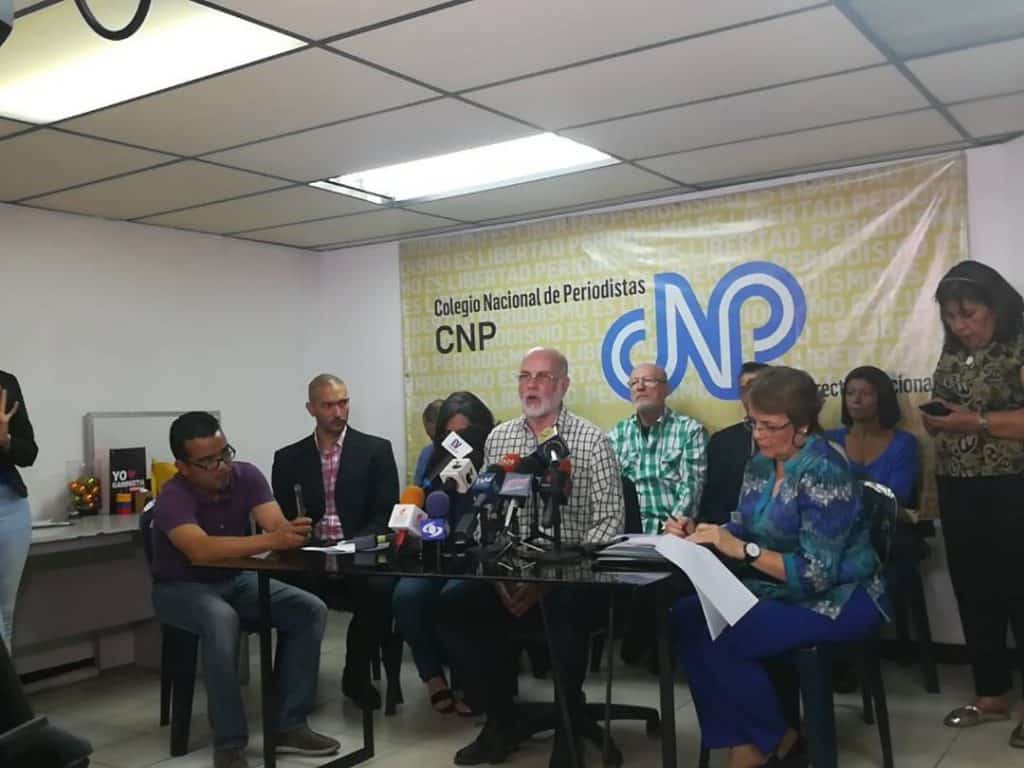 Rueda de prensa CNP