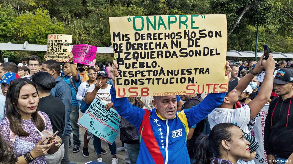 Imagen referencial: protesta por derechos humanos.